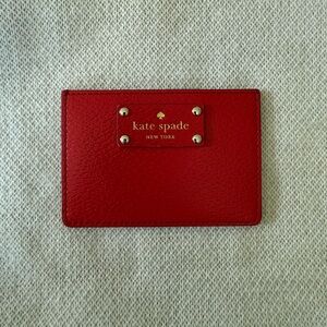 Kate Spade Red Card Case